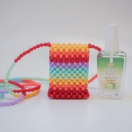 hand sanitizer bag / gantungan box kotak holder beads korean with