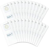 24 Pack Style 7 Vacuum bags Compatible with Bissell Power Force Vacuum Cleaners 1739 3522 3525 71Y7 