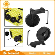 [Blesiya] 2Pcs Luggage Suitcase Wheels Luggage Wheels Folding Caster Wheels for Luggage Box Travelling Bag Parts