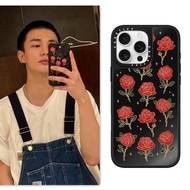 CASETY Stray Kids Hyunjin Roses Thorns Magnetic Phone Case For iphone 16 16Pro 11 12 13 14 15 Plus P