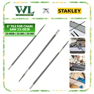 STANLEY 8" File For Chain Saw 22-082B 22-083B 22-087B / File Chain Saw/ Round File