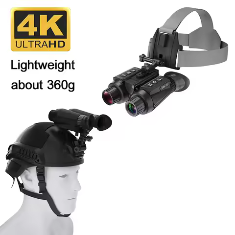 NV8300/NV8000/NV8160 Helmet Night Vision Binocular 300M Night Range 3D 4K FHD Video 36MP Image Recha