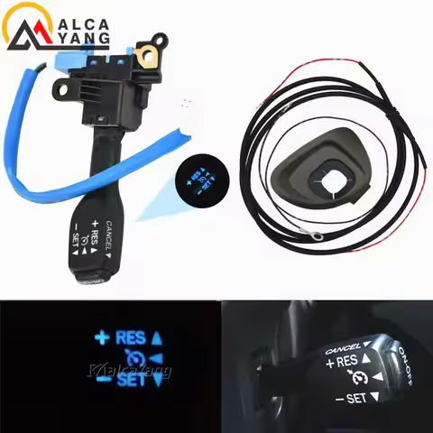 New LED Blue Bag Cruise Control Switch For Toyota Verso Corolla Camry Yaris Hybrid Avensis 84632-340