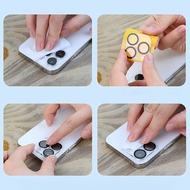 1-5pcs 3D Camera Lens Glass Protector For iPhone 16 15 14 13 Pro Max Plus Mini Camera Lens Tempered