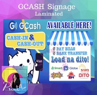 Gcash Signage laminated waterproof
