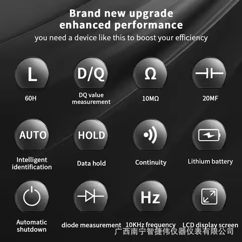 Multi ZOYI ZT-MD1 Digital Smart Tweezer LCR SMD ESR Tester Resistance Capacitance Inductance Continu