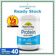 [02/2027] Natures Way Instant Natural Protein Powder (Vanilla) 375g
