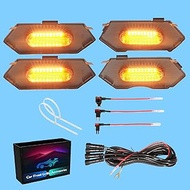 Racing Grill Lights for 2025 2026 Toyota 4Runner TRD Pro Trailhunter Grille Grills Light Accessories