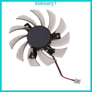 KOKO Graphics Card Cooling Fan for Gigabyte 6850 7970 GTX 460 GTX560Ti R270X R7 260x