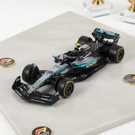 Bburago 1:43W16 F1 2025 - · & ·,F1 Bburago 1:43 W16 F1 Diecast Model 2025 - George Russell & Kimi An