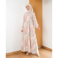 Muda Official Aditi Dress - Redwood