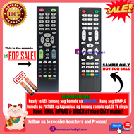 Ready to use Universal TV Remote for Megasonic LED| Cyberhome LED TV Centrix LED TV COBY LED| Promac