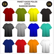 Plain T-shirts for men and women || Plain t-shirt package 6 pcs || T-shirt pack of 6 pcs