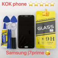 ชุดหน้าจอ Samsung J7 prime งานมีประกัน แถมฟิล์มพร้อมชุดไขควง