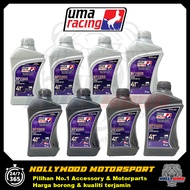 4T MINYAK HITAM UMA RACING SEMI / FULLY SYNTHETIC HP2000 HP3000 10W30 10W40 15W50 + FILTER