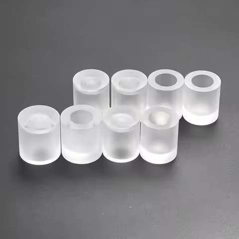 Pool Cue Ferrule Acrylic Material Repair Rod Cue Tip Replacement for Snooker 9-Ball Billiards Access
