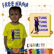 Tung Tung Sahur Kids T-Shirt | Tung Tung Sahur Children's Clothes | [[ FREE NAME ]]