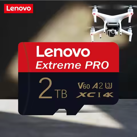 Lenovo 2TB 1TB Memory Card 128GB Class 10 V60 TF Card 1TB SD Card 512GB High Speed Micro TF SD Cards