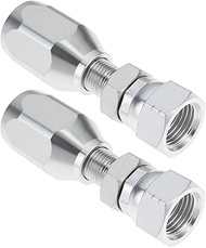 OTOTEC 2pcs 3/8'' BSP Reusable Hydraulic Hose Fittings for R1T 1SN 1 Wire Hose