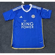 [Football jersey fan version] 23-24 Leicester City home jersey fan version football match training jersey