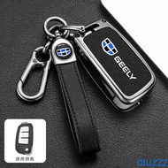 3 buttons Metal Car Key Case Cover for Geely X6 X3 GX3 EC7 EC8 GC6 EC715 EC718 Emgrand7 EU7 EC7-RV E