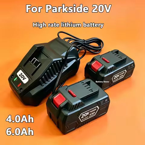 For Parkside 20V full range electric tool battery PAP B1 B3 hand drill battery A3/PAP 208 A1 4.0Ah 6