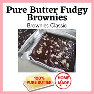 Fudgy Brownies - 100% Pure Butter Anchor / Lurpak.