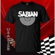 2022'S Casusl Style Mens Wear Sabian Cymbal T-Shirt