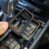 ABS Carbon Fiber For BMW 2 Series 218i Gran Tourer F45 F46 2015-2018 Electronic Handbrake Button Cov