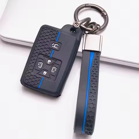 For Toyota Alphard Vellfire Previa Estima Isis Noah Voxy Key Shell With Ring Strap Stylish Durable