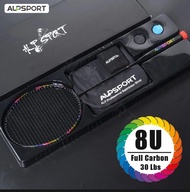 Raket Badminton Full Karbon Baru Asli/Original dari ALP-Sport Super Power