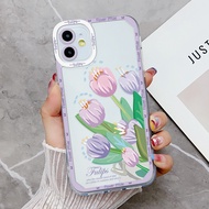 【COD】ลายดอกไม้ ทิวลิป ดอกเดซี่ Case for Xiaomi 11 Lite 11T 13T 12T Pro Poco C40 M6 F5 X3 X6 Pro M4 C