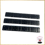 Maruenu Steel Balance Weights - Silver & Black, 5g/10g x 4, 60g per Sheet, 30 Sheets, 1.8kg, Strong 