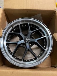 ET 35 5x112 18x8.5J 18吋 黑色/銀色 車鈴 99% New $1800 4條