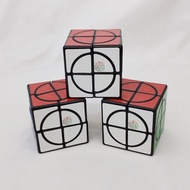 Magic Cube Bar Crazy 2x2 Cube MF8 2x2 Magic Cube Crazy 2X2 Versi Pelekat Hitam
