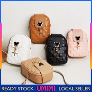 Ready Stock UMIMI USB2882 Casual Women's Sling Bag Crossbody Shoulder Bags Handbag Travel Beg Tangan