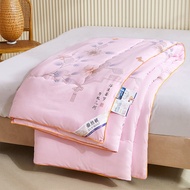 Xác Thực Nguyên Chất Cotton Vải Bông Lụa Chăn Ga Gấp Đèn Làm Mát Mùa Hè Đơn Đôi Mùa Xuân Mùa Thu Mùa