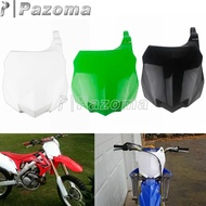 Motocross Front Number Plate Dirt Bike Name Panel For Kawasaki KX450F KX250F KX 250F 450F KX250 F KX