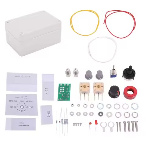 N82R 1-30Mhz Led Vswr Diy Manual Antenna Tuner Kit Module For Ham Radio For Cw Qrp Q9 Bnc Interface