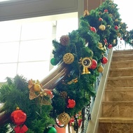 Slinger Christmas tree decoration 2,7 meters long garland decoration for vine leaves for merry chris