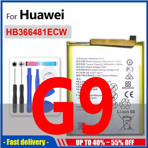 Battery For Huawei Ascend Nova 2 3 4 2i 3i 3e 4e 5i/G7 C199 G8 G8X G9 G10 Plus/Mate 7 8 9 10 20 X S
