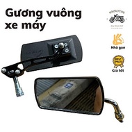 Gương Vuông Thời Trang Xe Máy