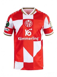 2026 Mainz 05 Away Football Jersey Mens Short-Sleeve Breathable Soft Fan Version Match Training Socc