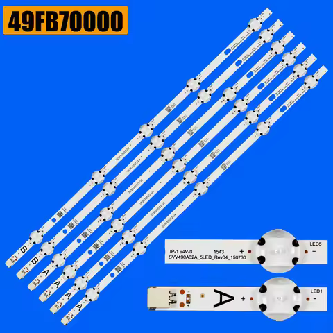 LED Backlight strip For 49FX620F 49FLHYR277SC 49HL500 49HL7330F LT49V4200 LT-49V4200 LT-49C790 LT-49