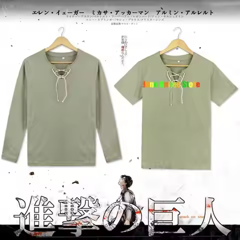 Eren Yeager Cosplay Costume Anime AOT Final Season Eren Jaeger Costumes Wig Hooded Jacket Long Sleev