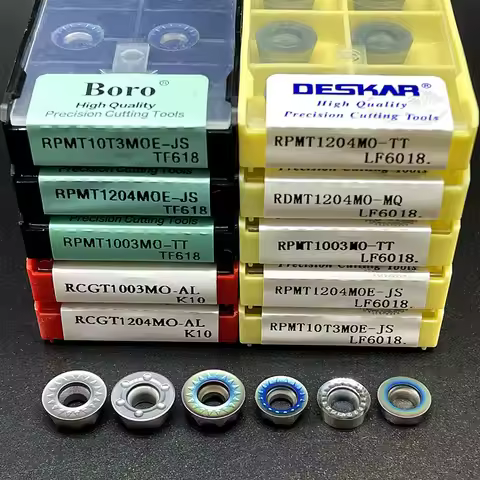 DESKAR 100% Original RPMT08T2MOE-JS RPMT10T3MOE-JS RPMT1204MOE-JS RDMT1204MOE-JS LF6018 TF618 K10 Hi