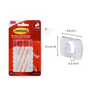 3M Command Decoration Clips Walk Hanging Hooks Adhesive Hooks