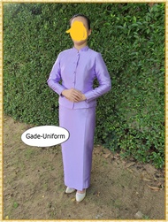 ชุดไทยจิตรลดา สีม่วง มีทุกไซส์ Lazada ร้าน Gade-Uniform