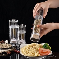 Acrylic Cylinder Type Manual Pepper Grinder Kitchen Seasoning Tools Pepper Grinder
