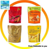 【HOKKAIDO JAPAN】HORI Corn Milk Chocolate 10pc 90gr Japanese Snack　Corn Chocolate, Corn Chocolate, Yu